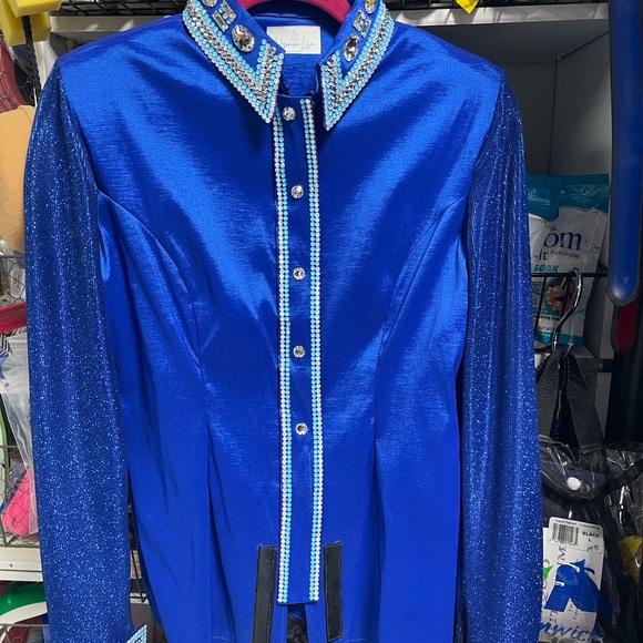 Veronica Lisa Tops - Veronica Lisa Western Show Shirt